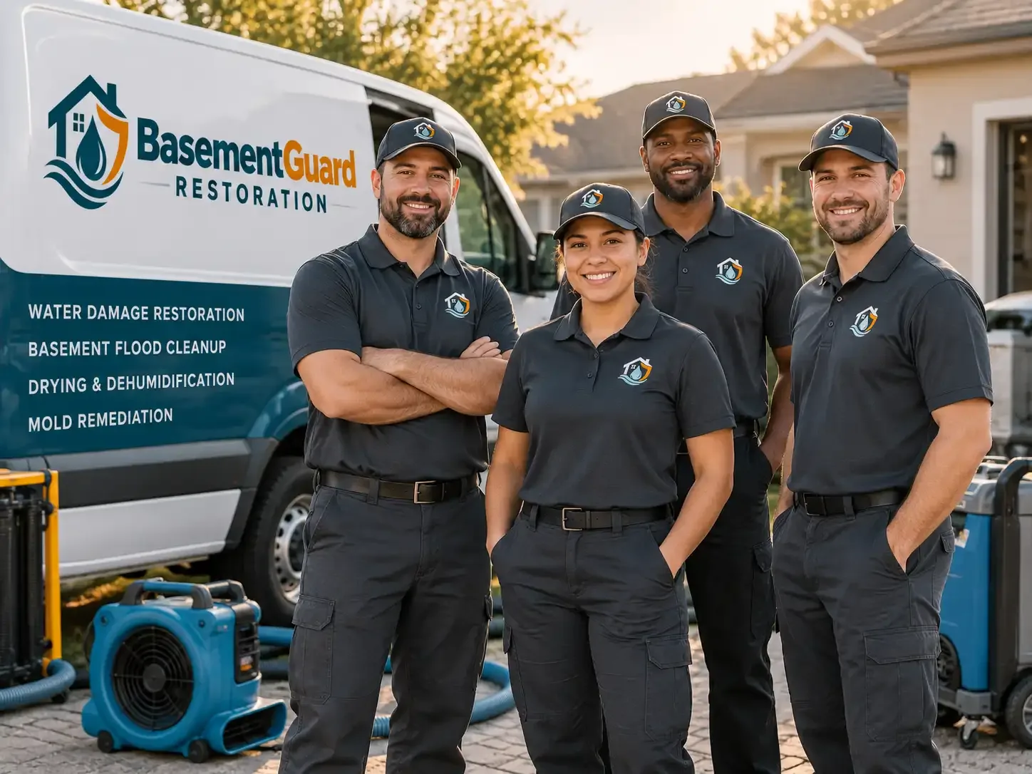 Basement Water Damage Restoration company in Columbus, PA